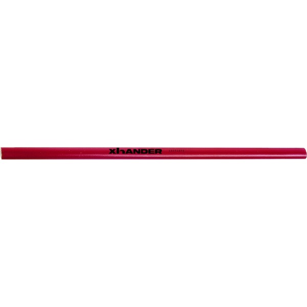Crayon de charpentier rouge 30 cm